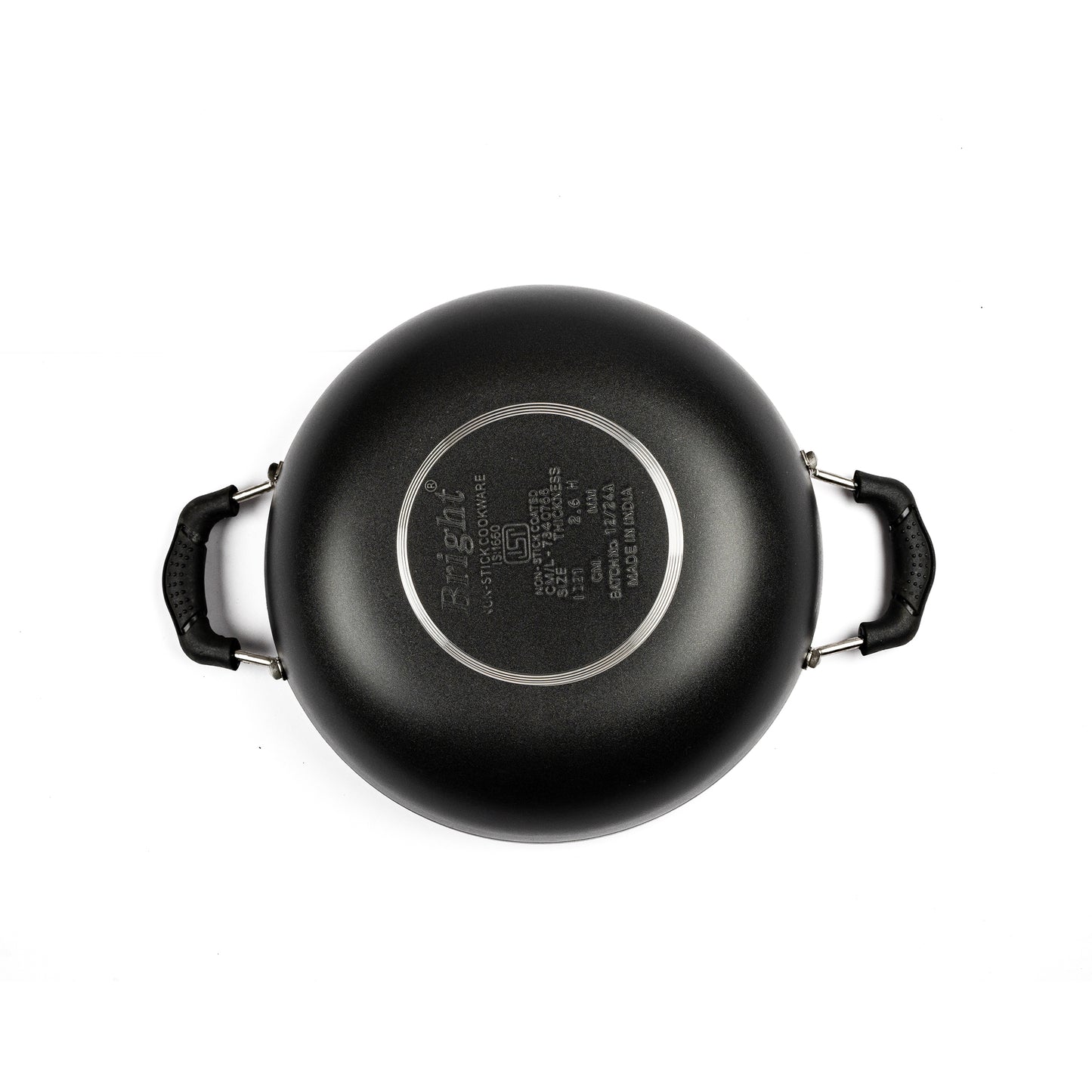 Deep Kadai with Steel Lid – 2.6mm