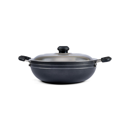 Deep Kadai  with Steel Lid –  2.6mm