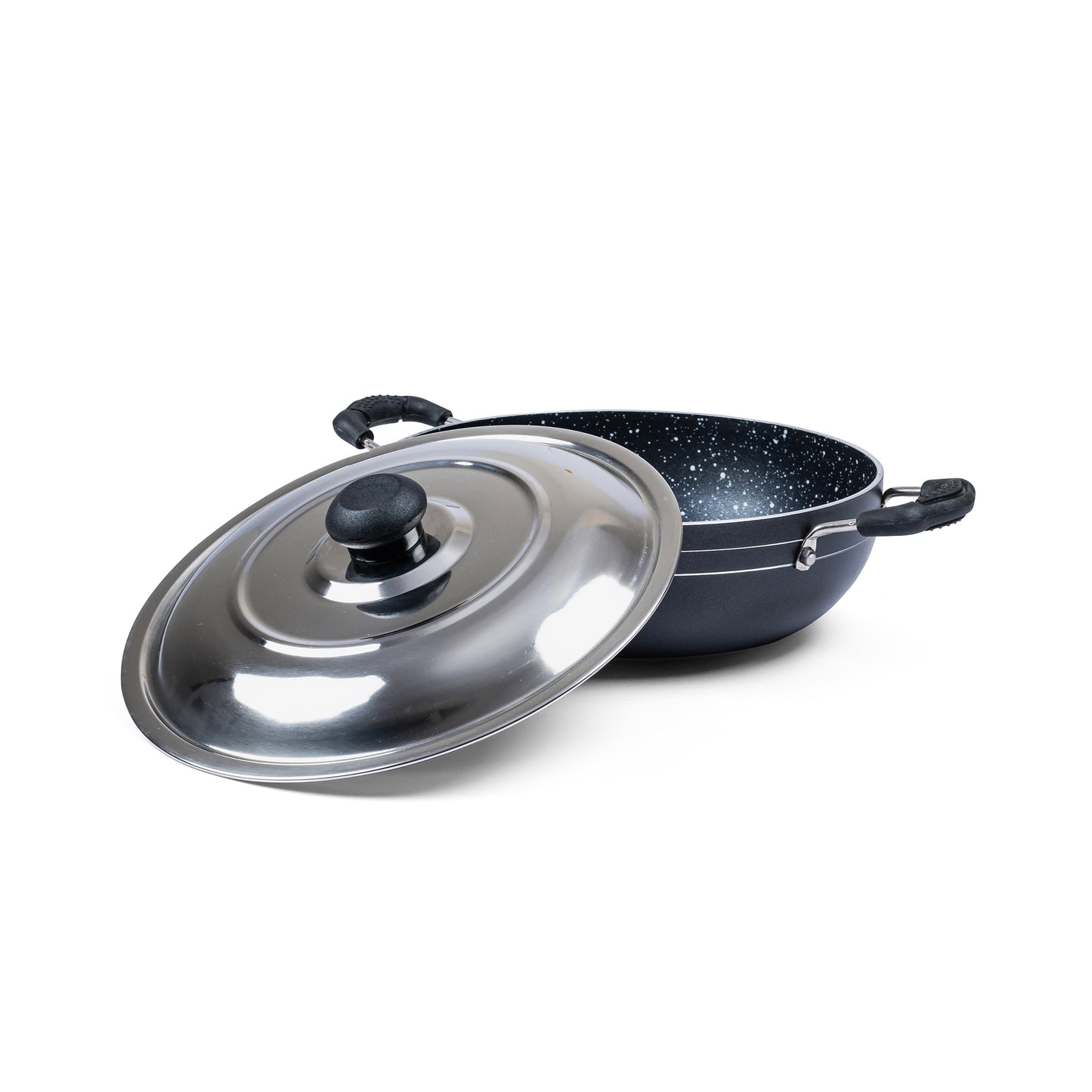 Deep Kadai with Steel Lid – 2.6mm