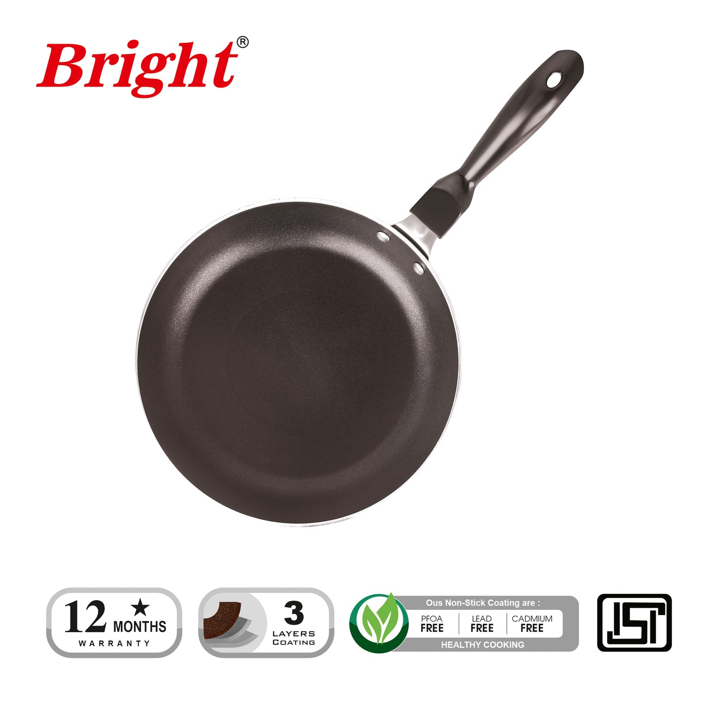 Tapper Fry Pan - Induction - 3mm